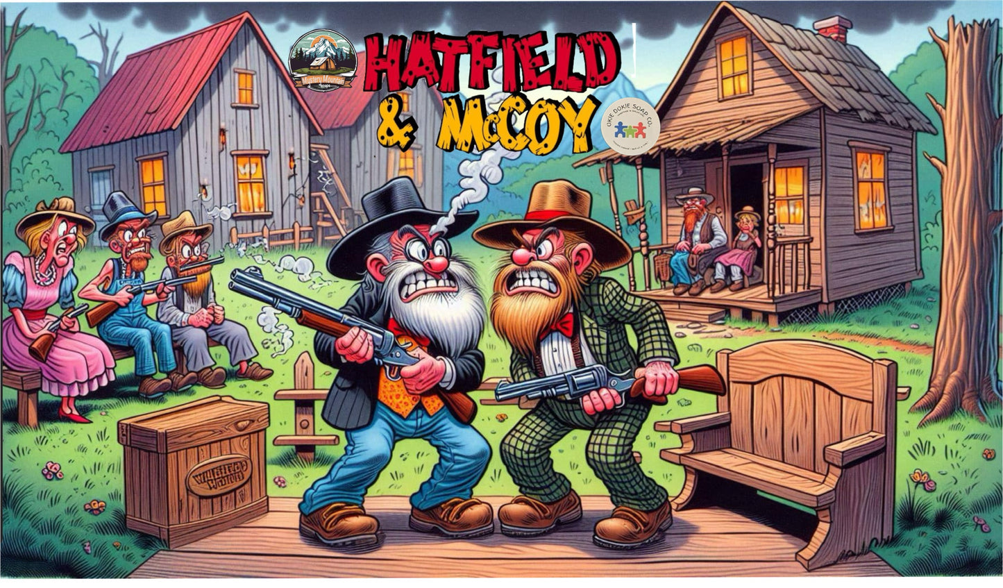 Hatfield and McCoy beard conditioner Bar