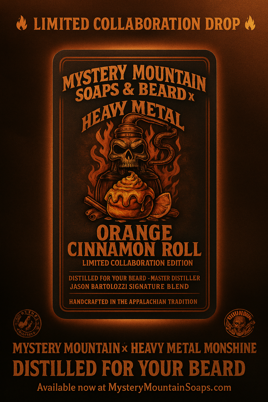 Orange Cinnamon Roll Beard oil