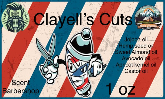 Clayell’s Cuts Beard oil