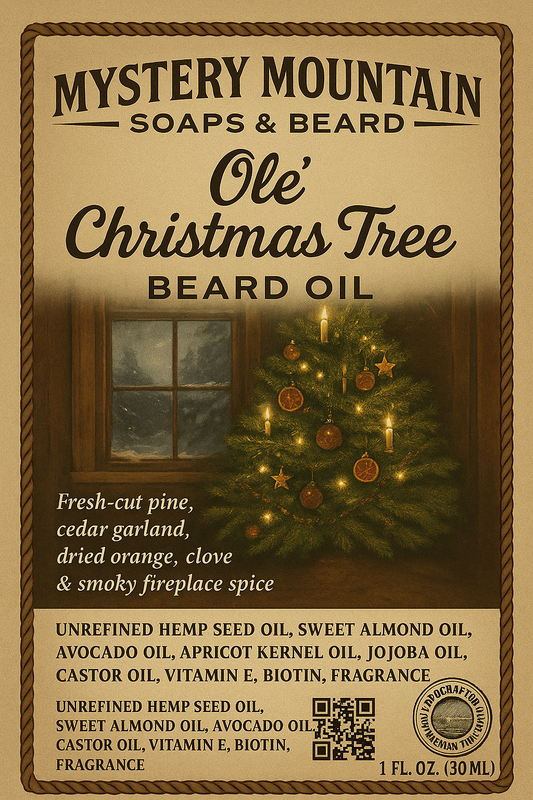 🎄 Ole’ Christmas Tree – Beard Oil