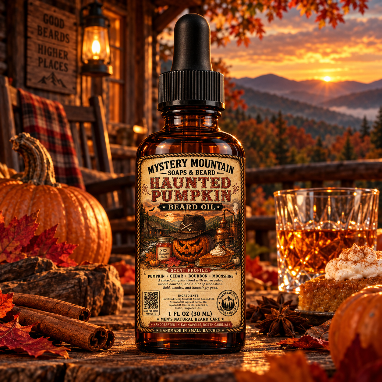 Beard Oil — Haunted Pumpkin