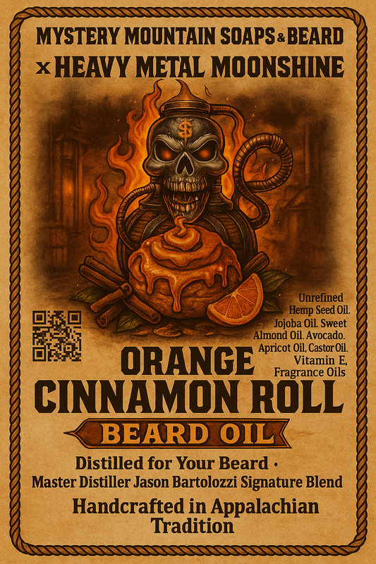 Orange Cinnamon Roll Beard oil