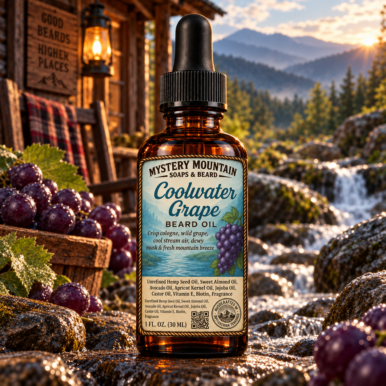 Beard Oil — Coolwater Grape