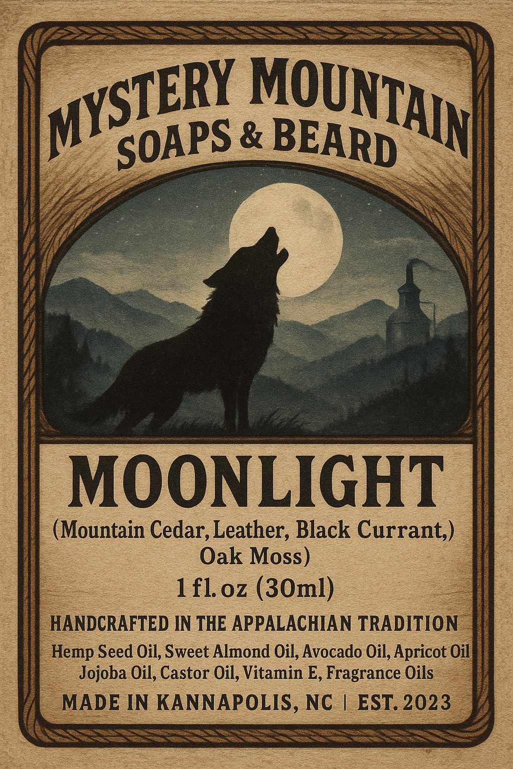 Moonlight beard oil